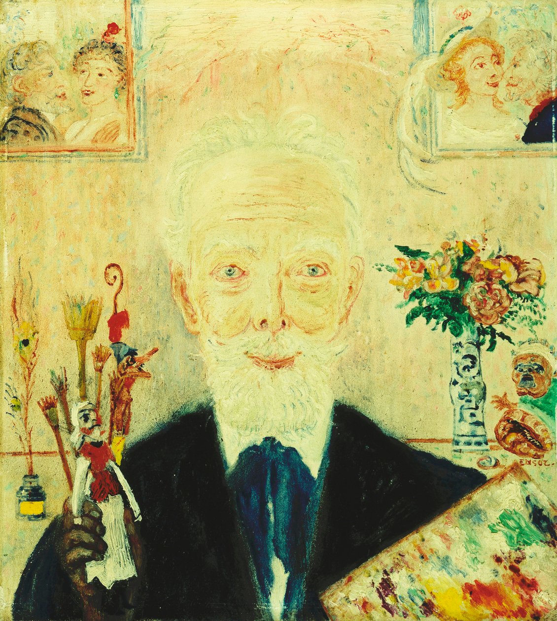 Self-Portrait by James Ensor