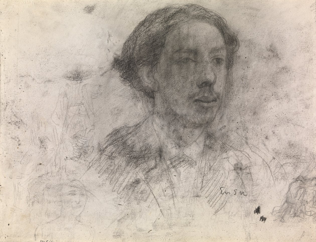 Self Portrait by James Ensor