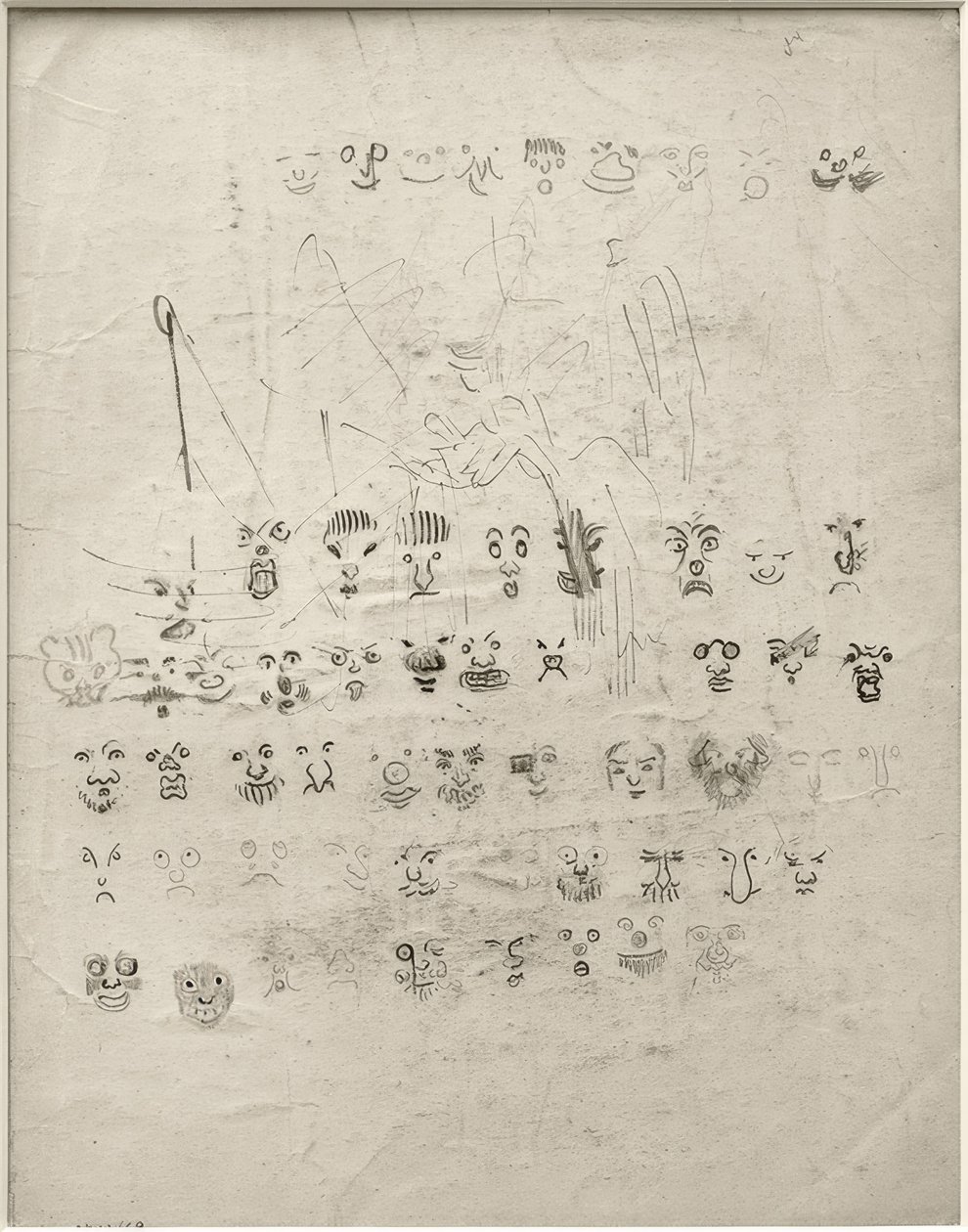 Series of Masks by James Sidney Ensor