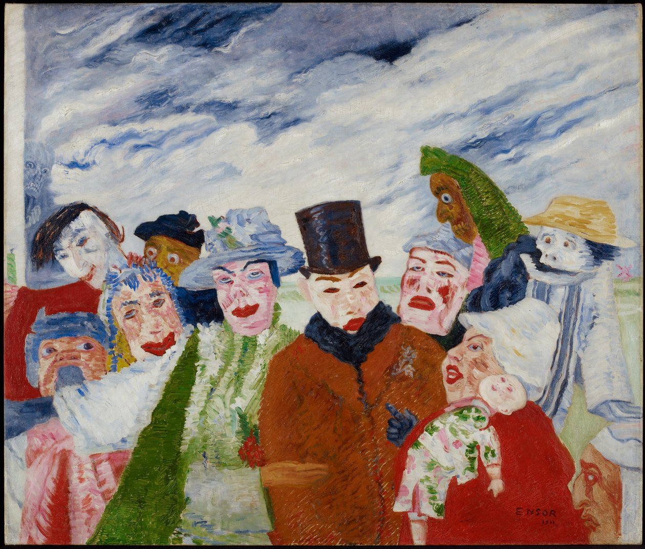 The Intrigue by James Ensor