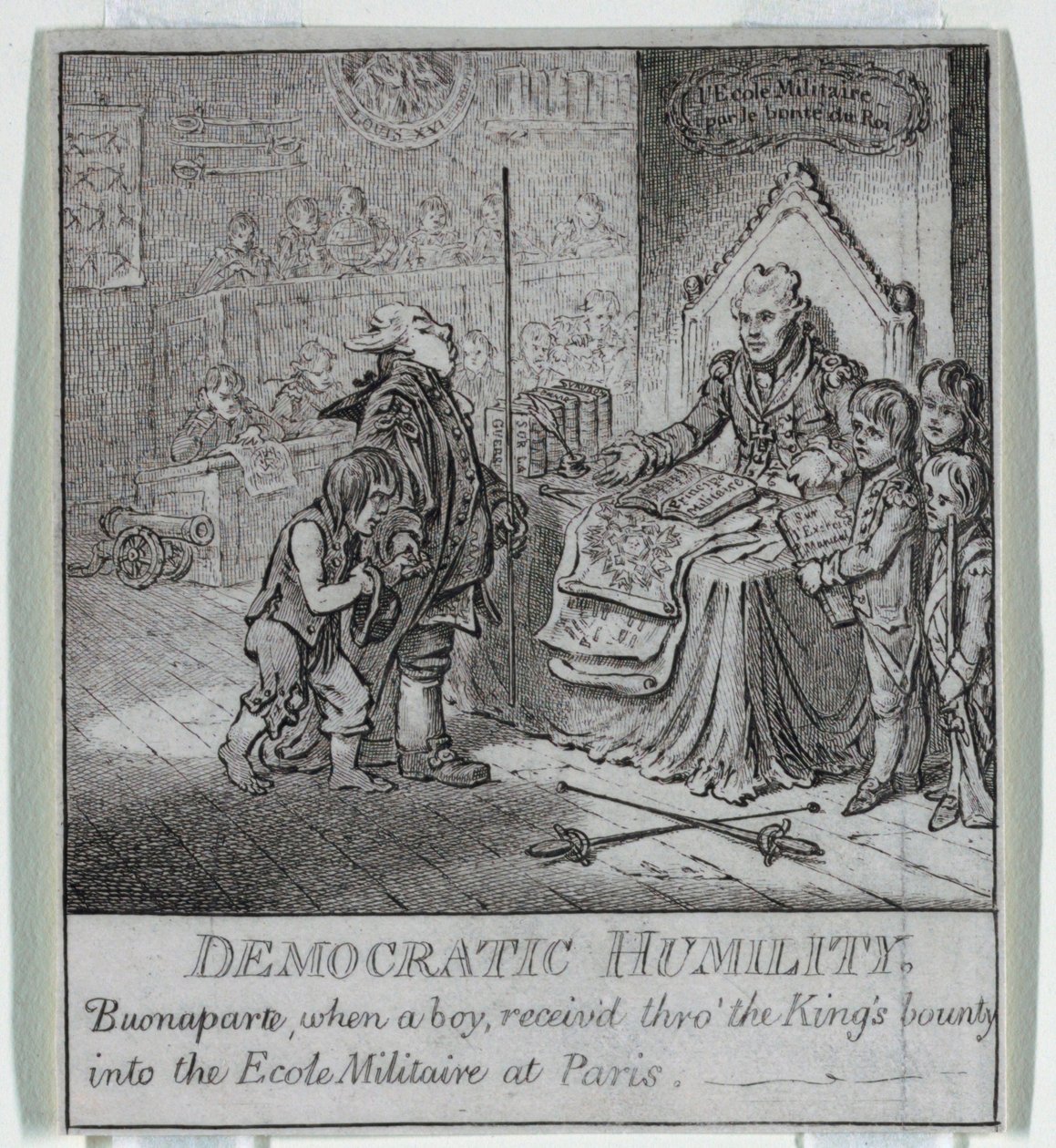 Democracy, or a Sketch by James Gillray