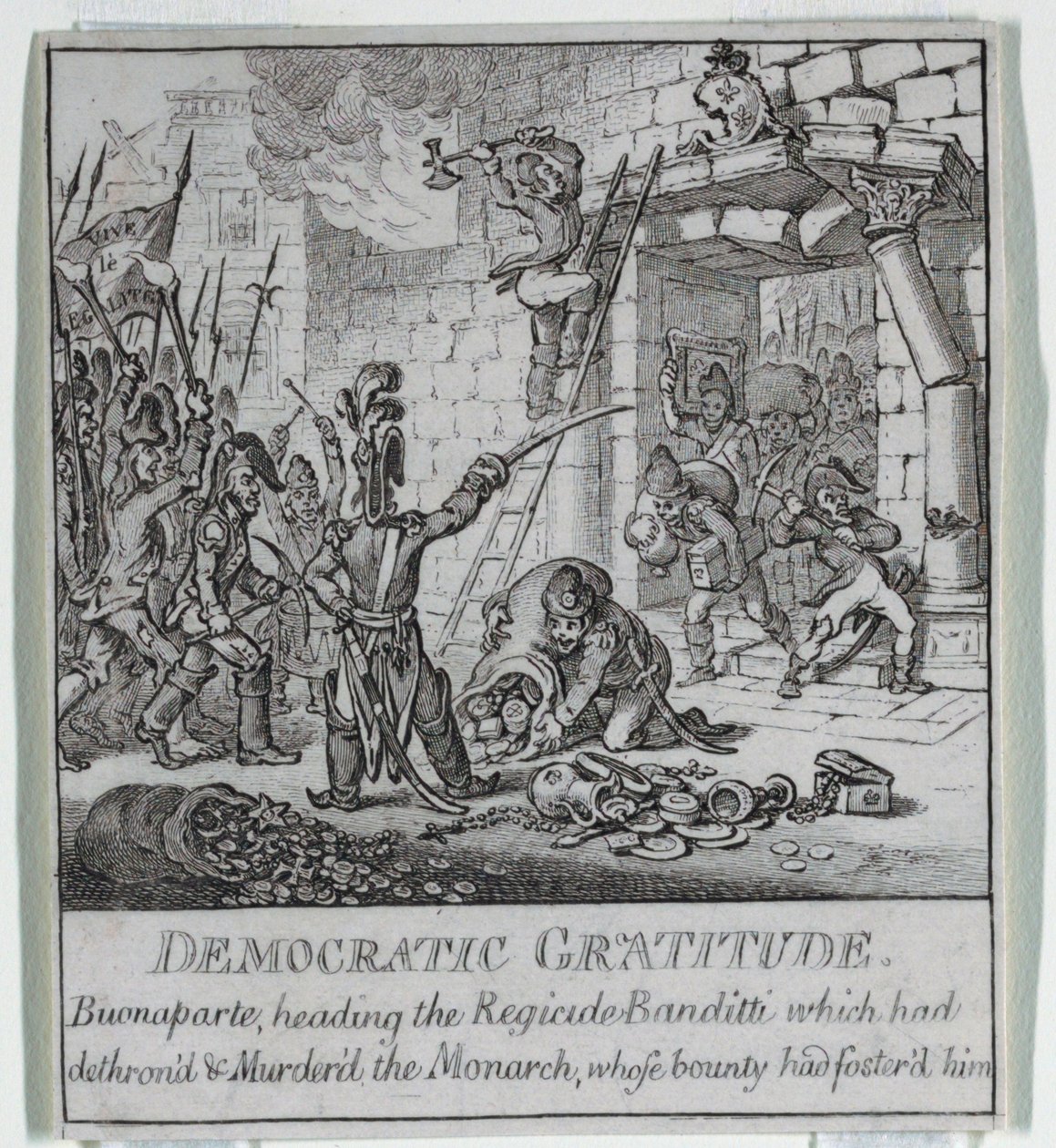 Democracy, or a Sketch by James Gillray
