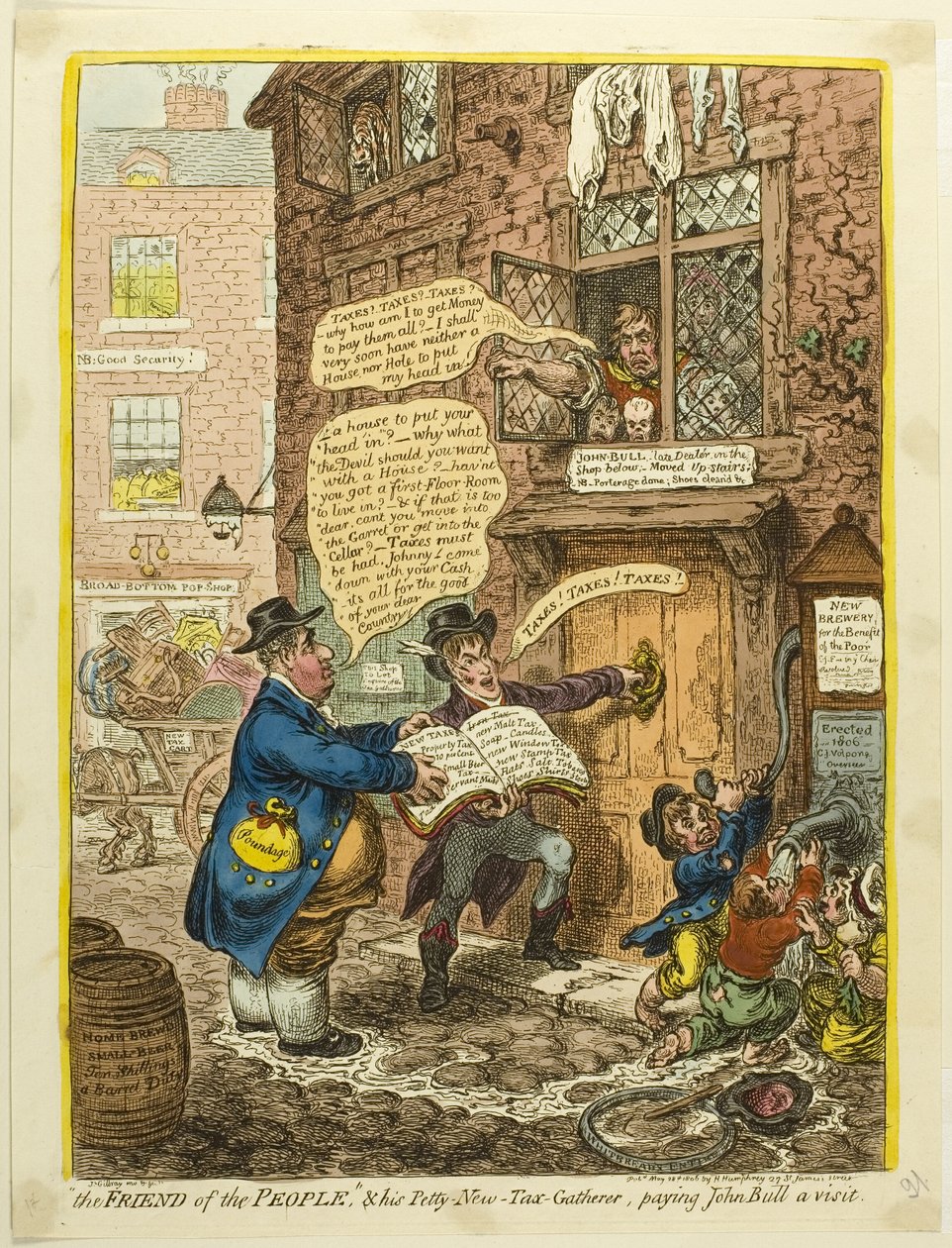 Friend of the People by James Gillray