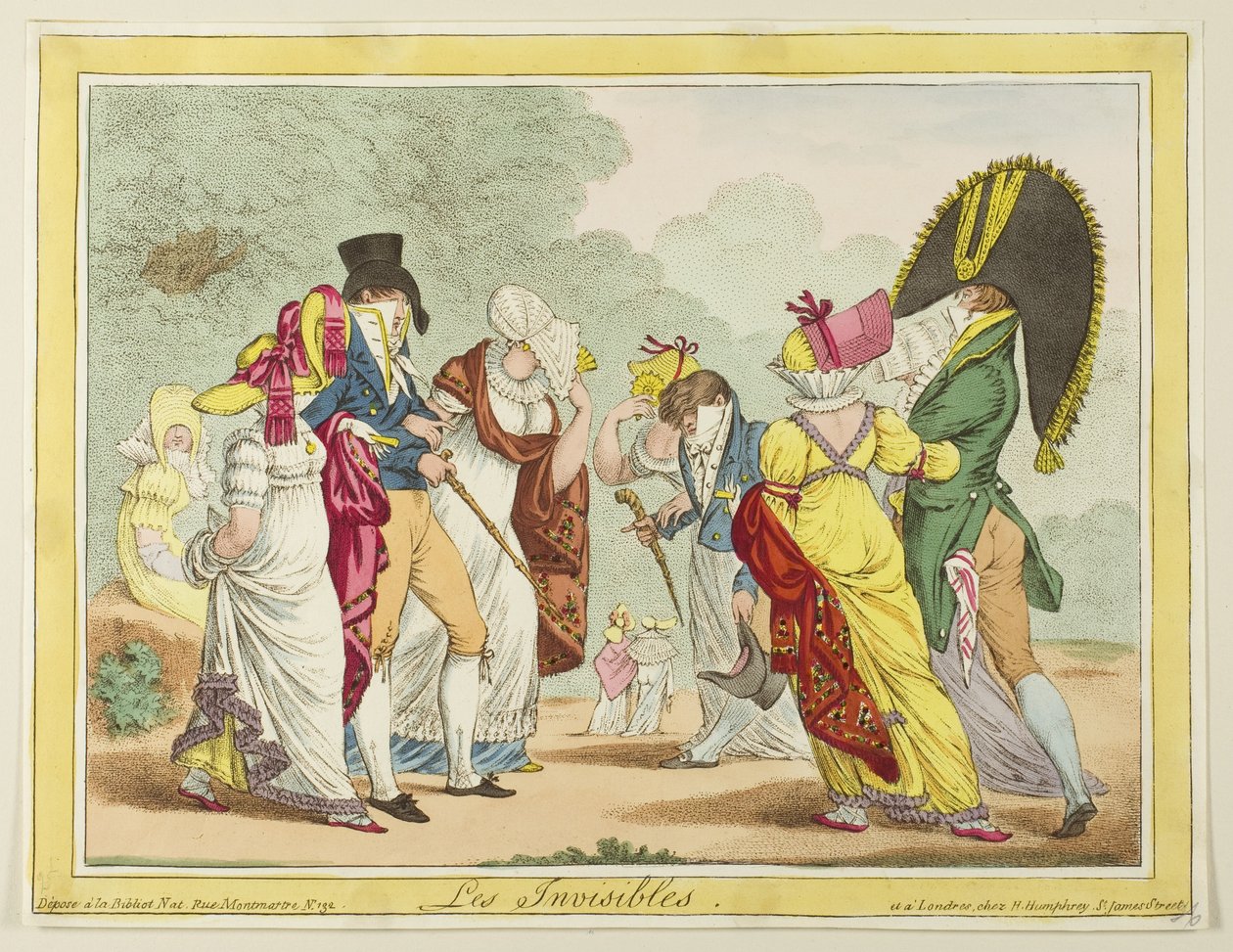 The Invisibles by James Gillray
