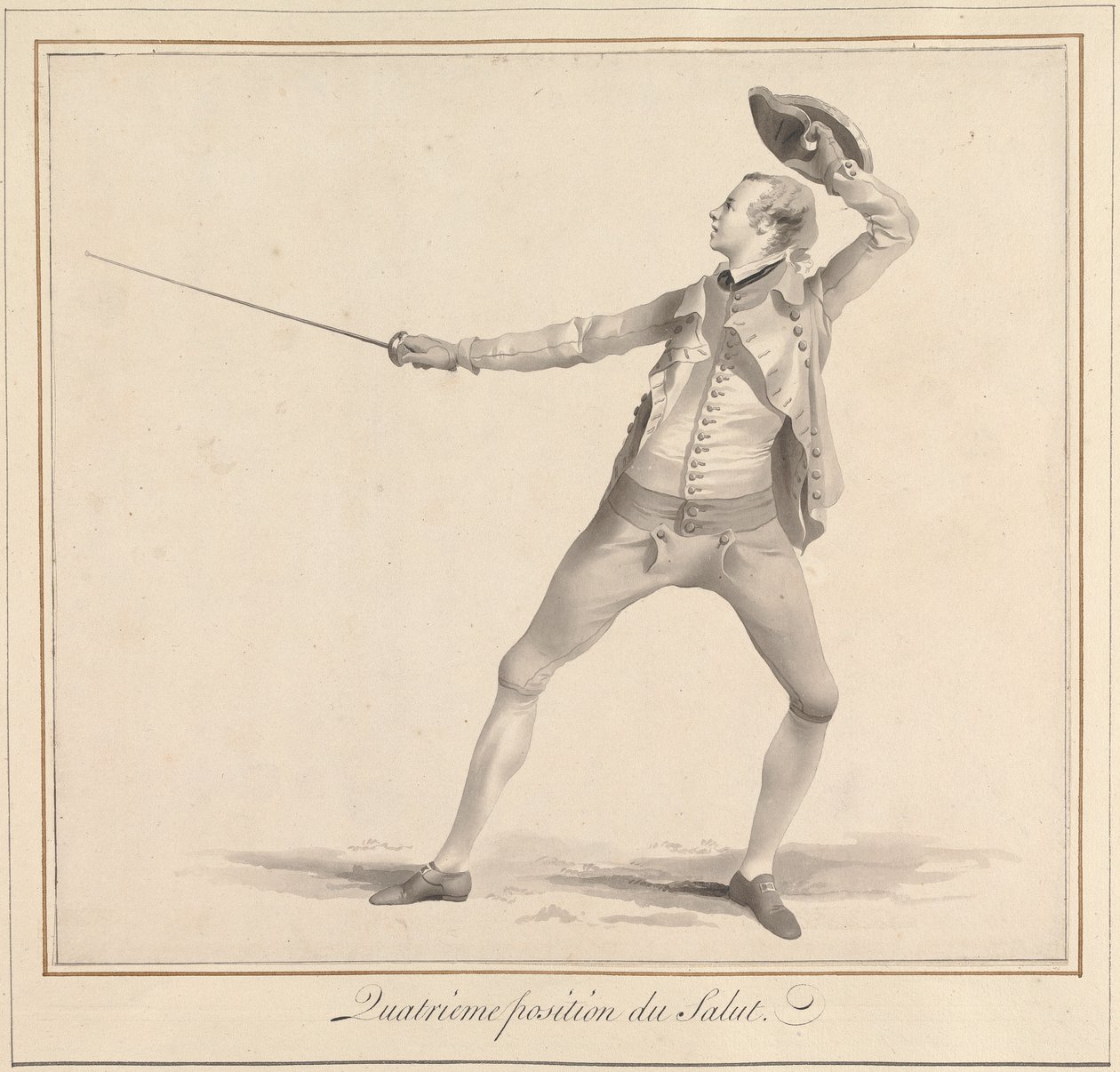 Fourth Position of the Salute by James Gwin