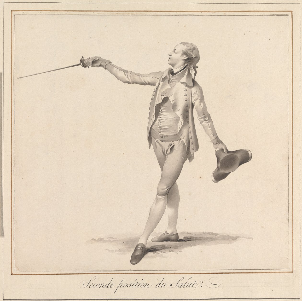 Second Position of the Salute by James Gwin