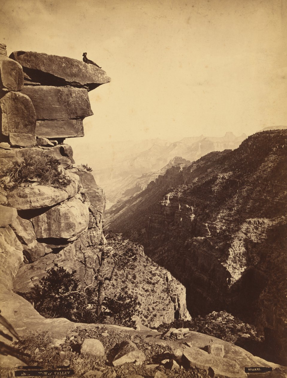 Mukuntuweap Valley (Zion Canyon), Utah by James H. Fennemore