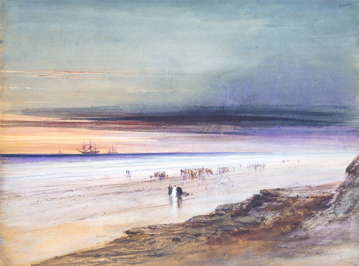 Beach Scene by James Hamilton