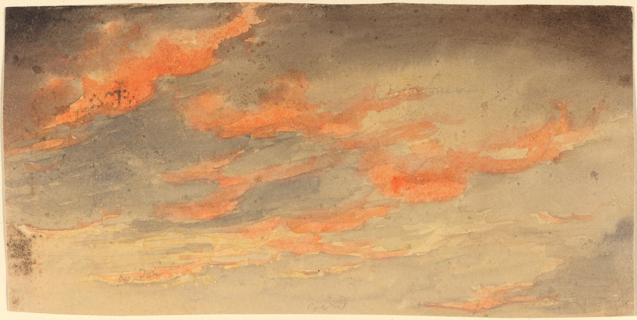 Clouds at Sunset by James Hamilton Shegogue