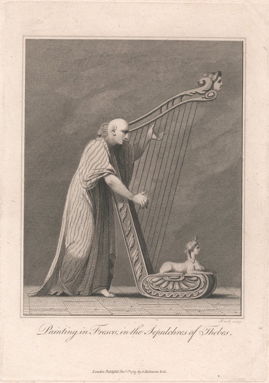 Painting in the Sepulchres of Thebes by James Heath