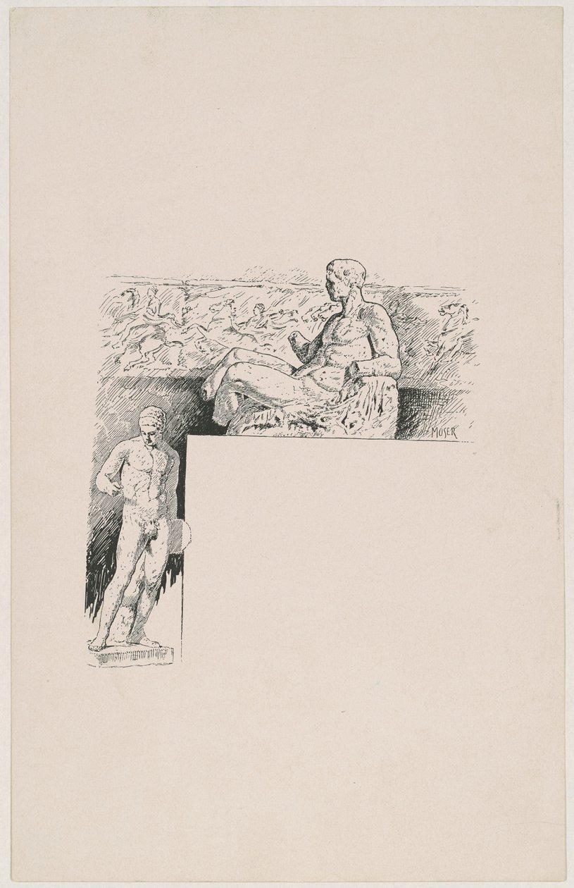 Casts from Antique Sculpture: The Parthenon by James Henry Moser