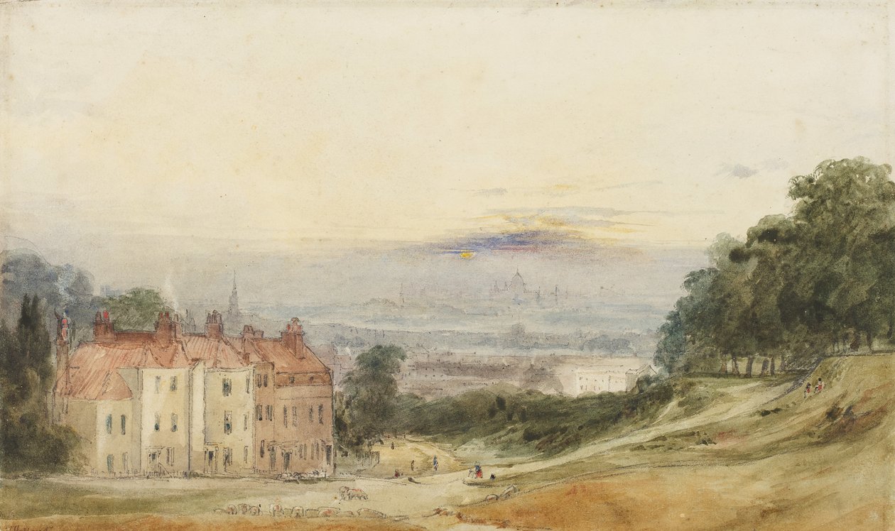 London from Blackheath by James Holland