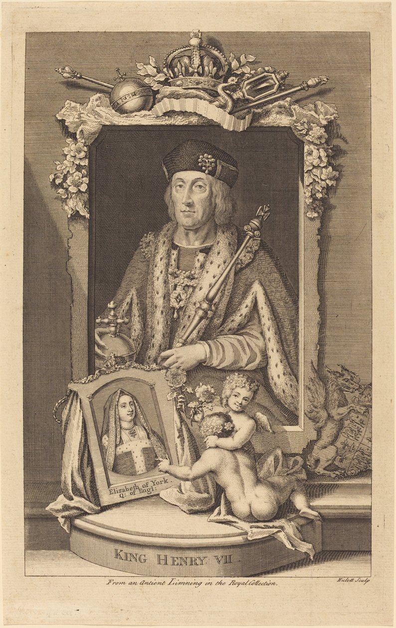 King Henry VII by James Hulett after George Vertue