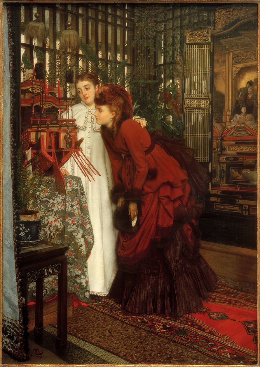 Young Women Viewing by James Jacques Joseph Tissot