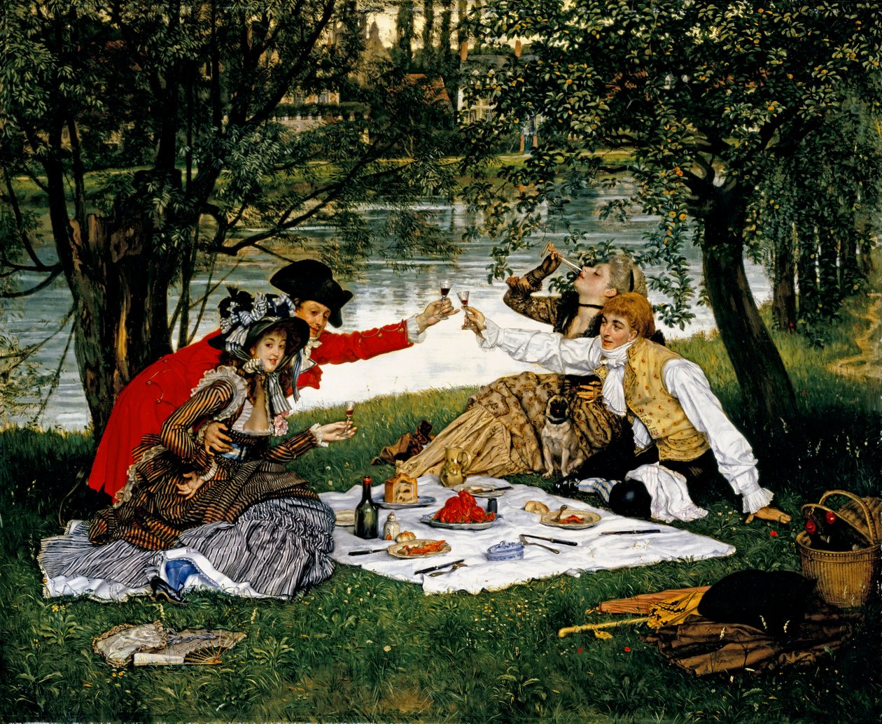 Partie Carree by James Jacques Joseph Tissot