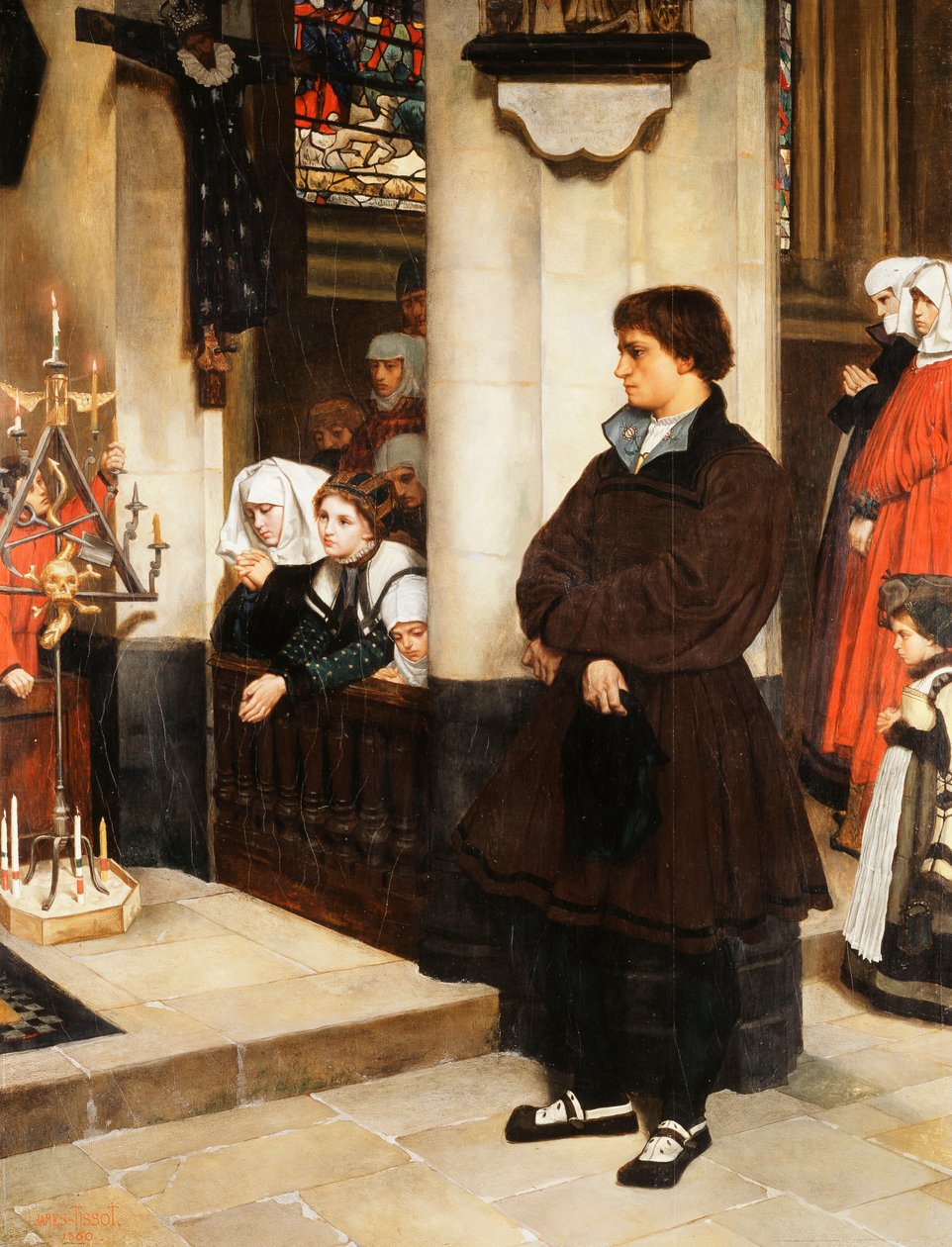 During the Service by James Jacques Joseph Tissot