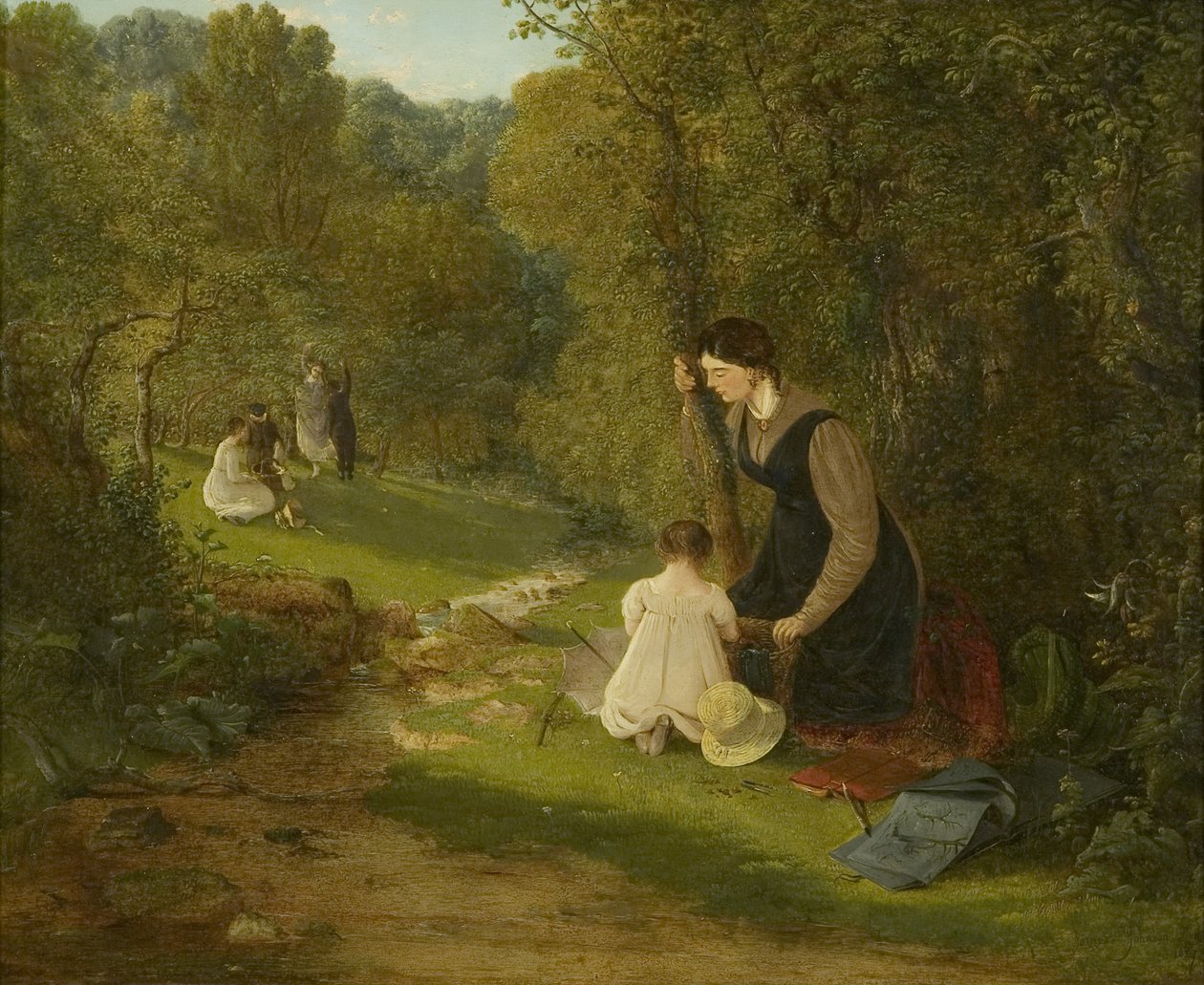 The Nut Gatherers by James Johnson