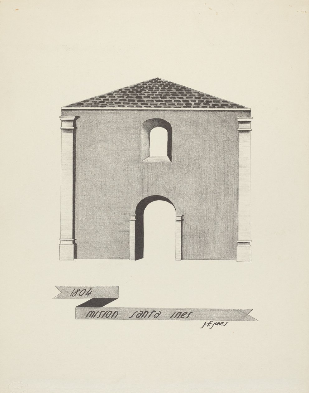 Mision Santa Ines by James Jones