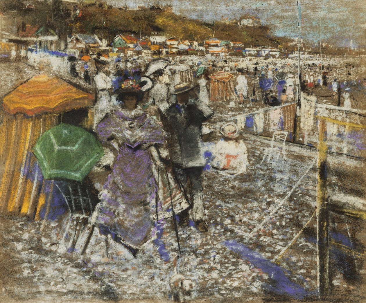 On the Beach by James Kay
