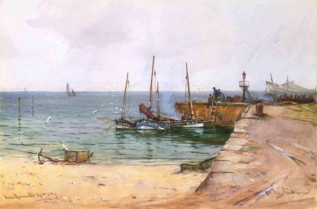Morning at Kingbarns, Fife by James MacMaster