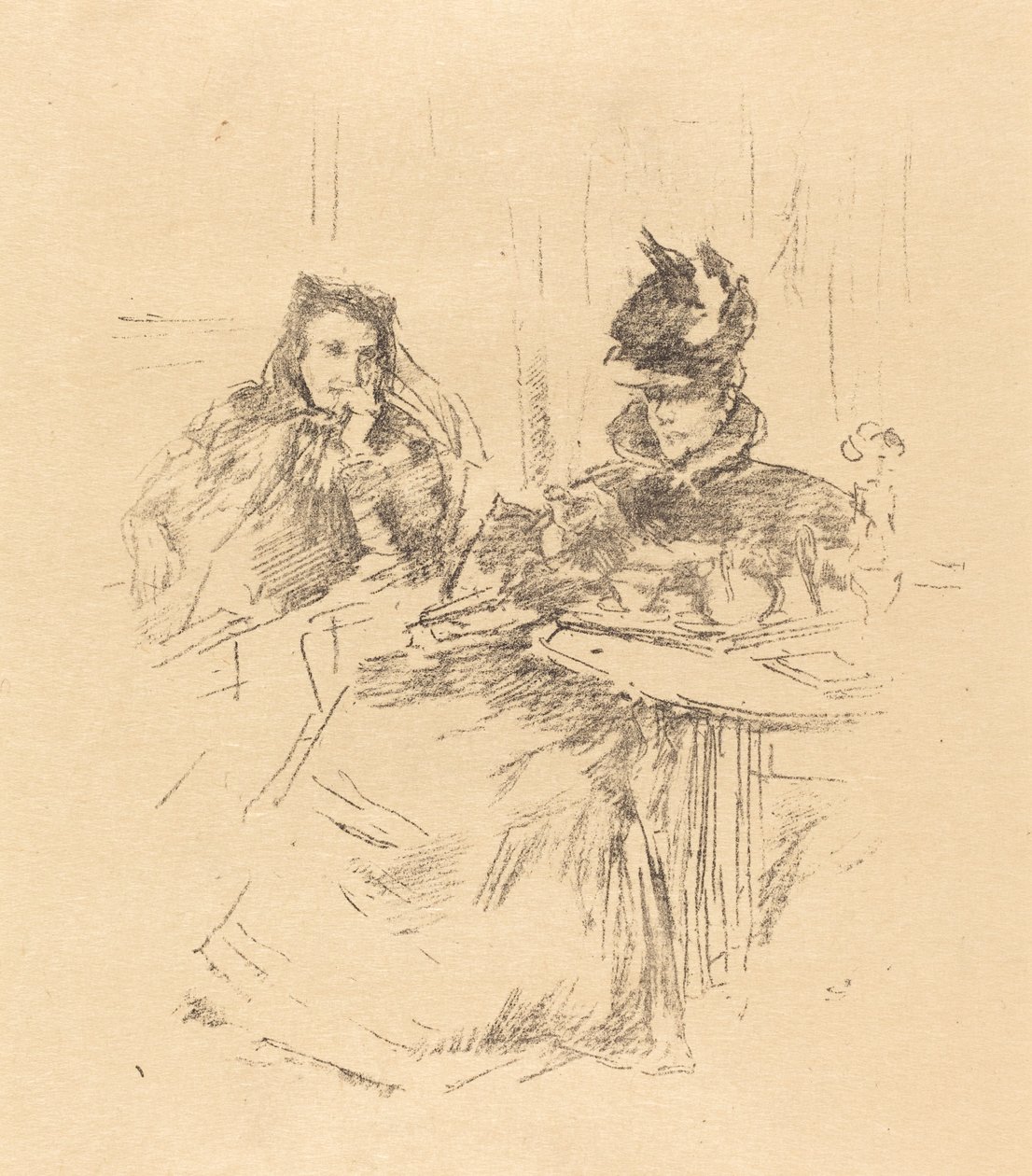 Afternoon Tea by James Abbott McNeill Whistler