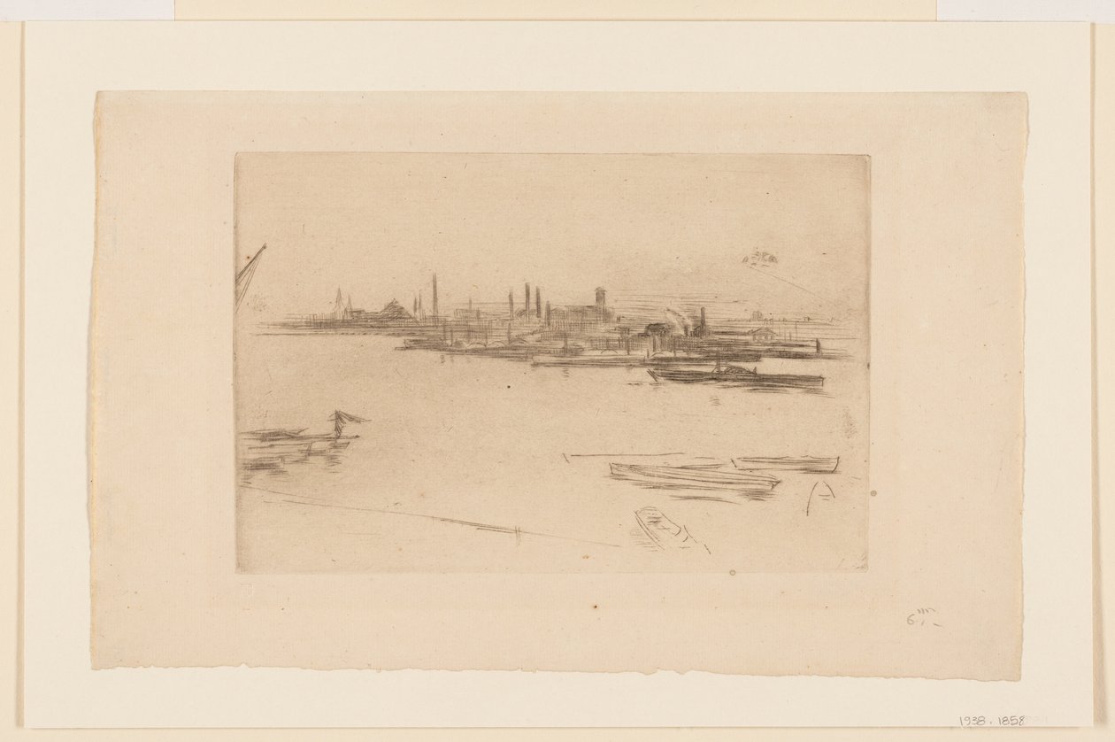 Battersea Morn by James Abbott McNeill Whistler