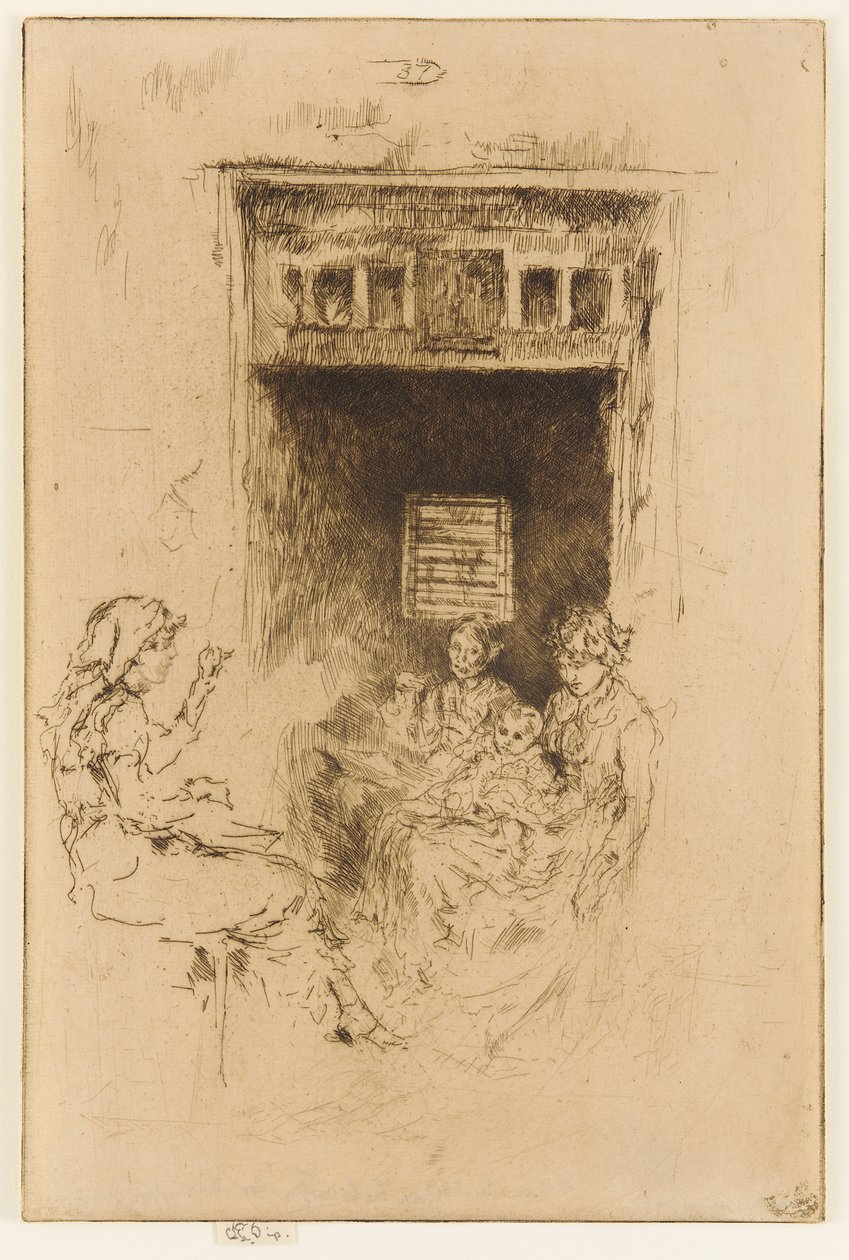 Bead Stringers by James Abbott McNeill Whistler