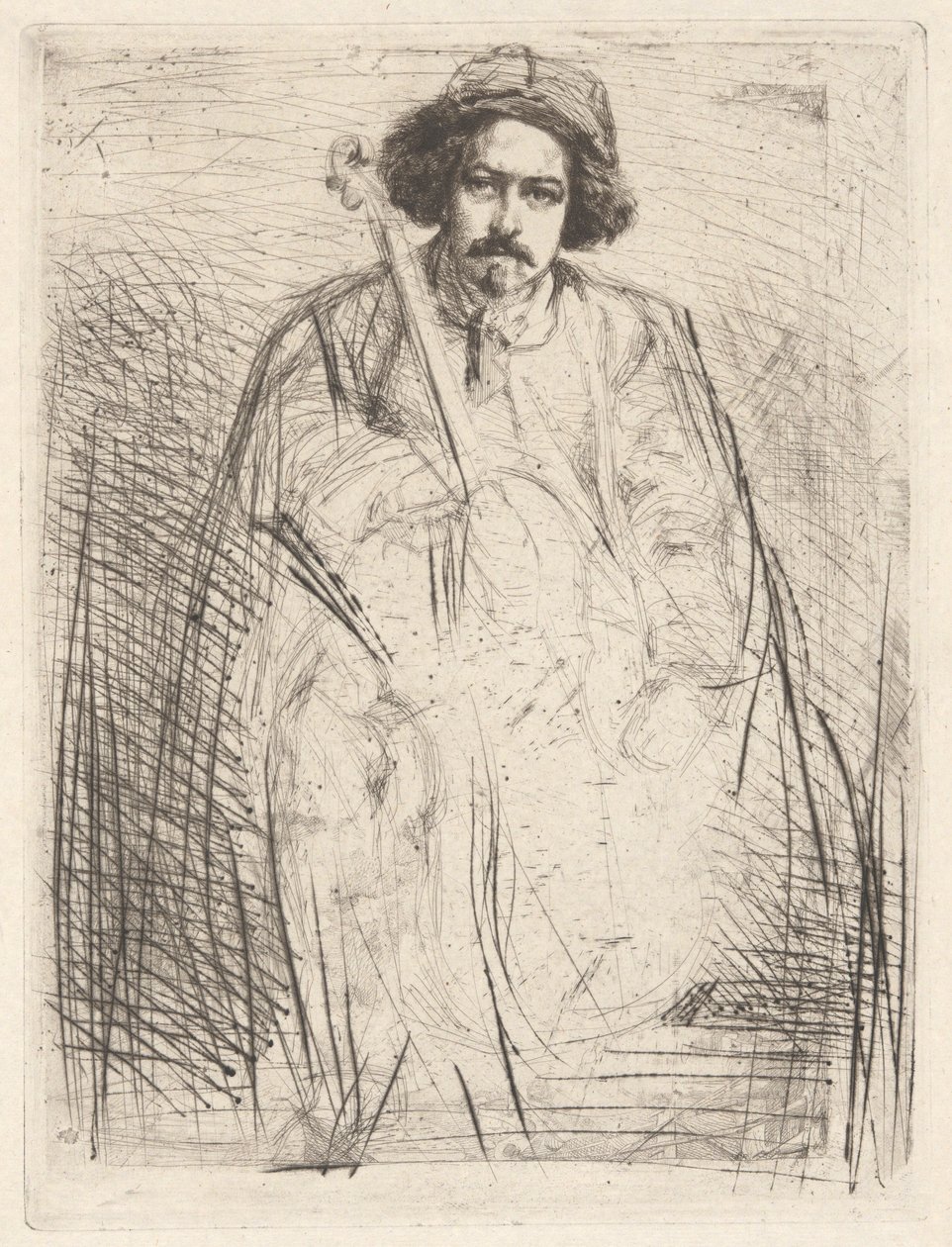 The Fiddler by James Abbott McNeill Whistler