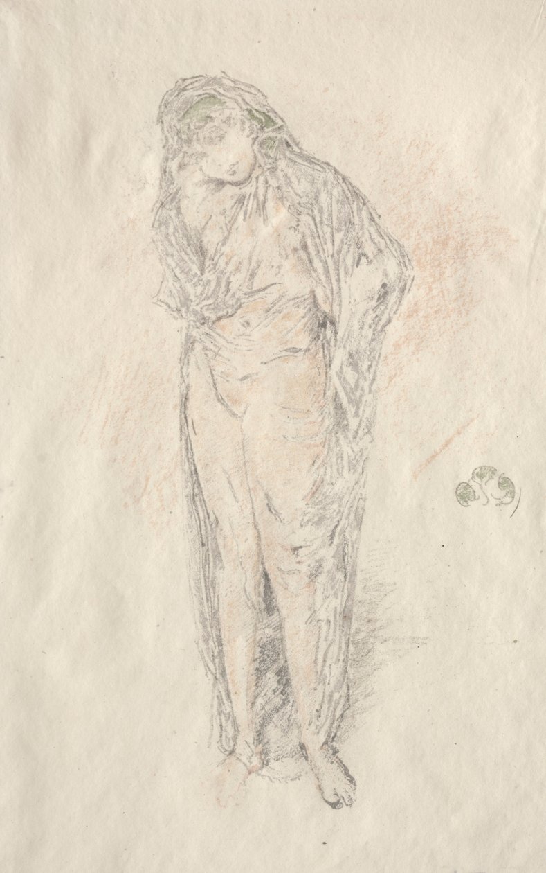 Draped Figure Standing by James McNeill Whistler