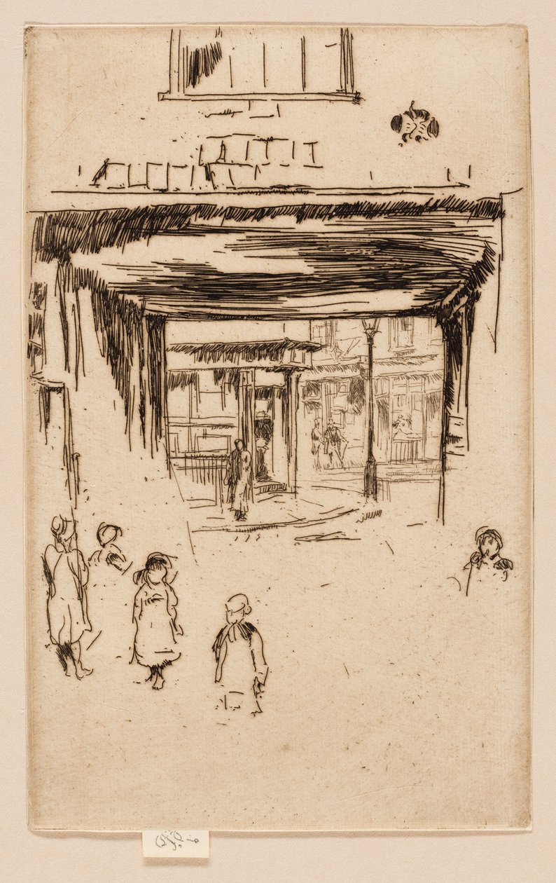 Drury Lane by James Abbott McNeill Whistler