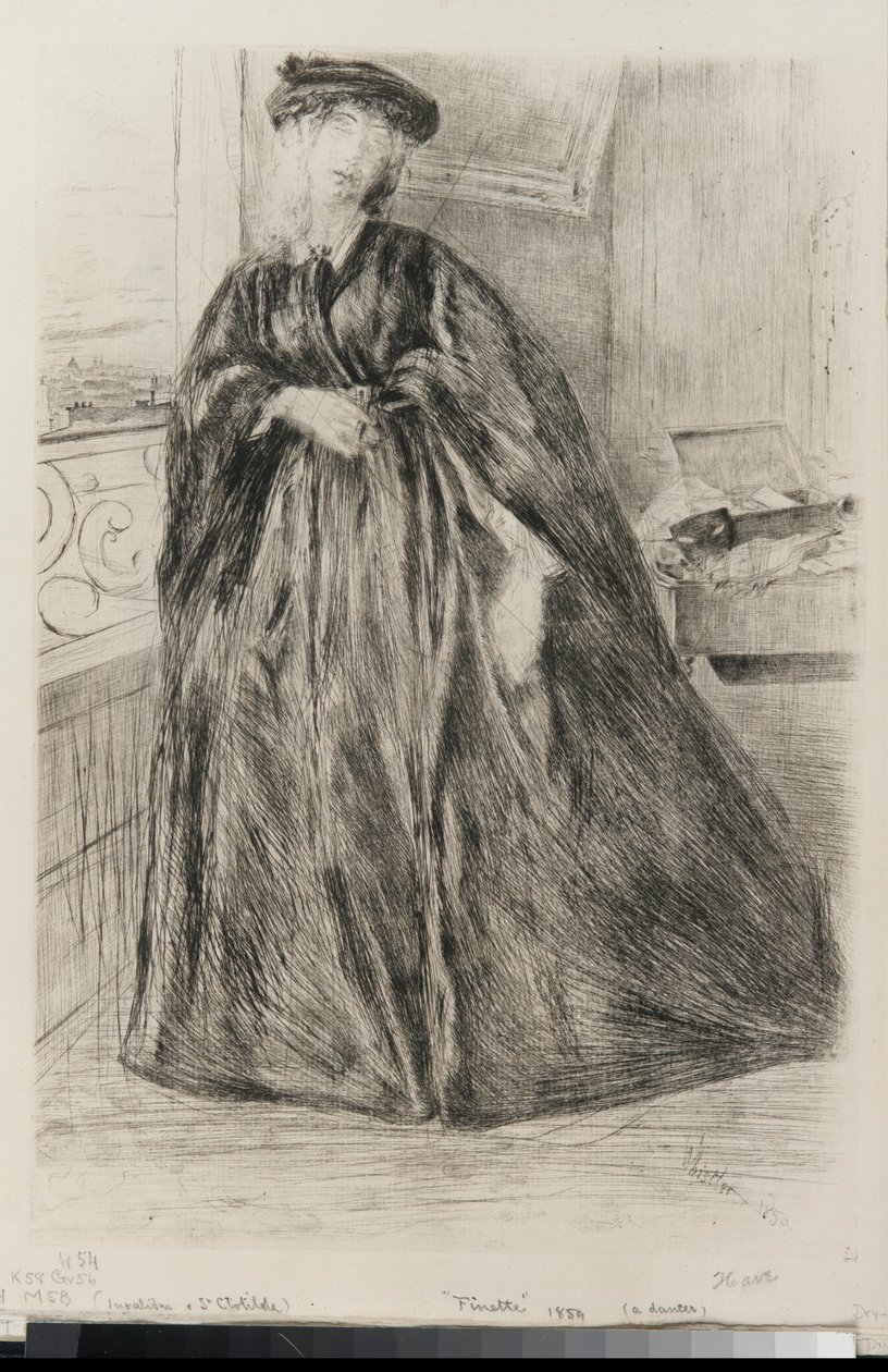 Finette by James Abbott McNeill Whistler