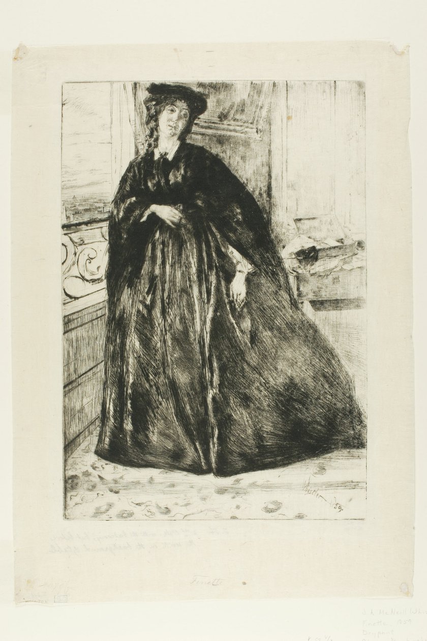 Finette by James Abbott McNeill Whistler