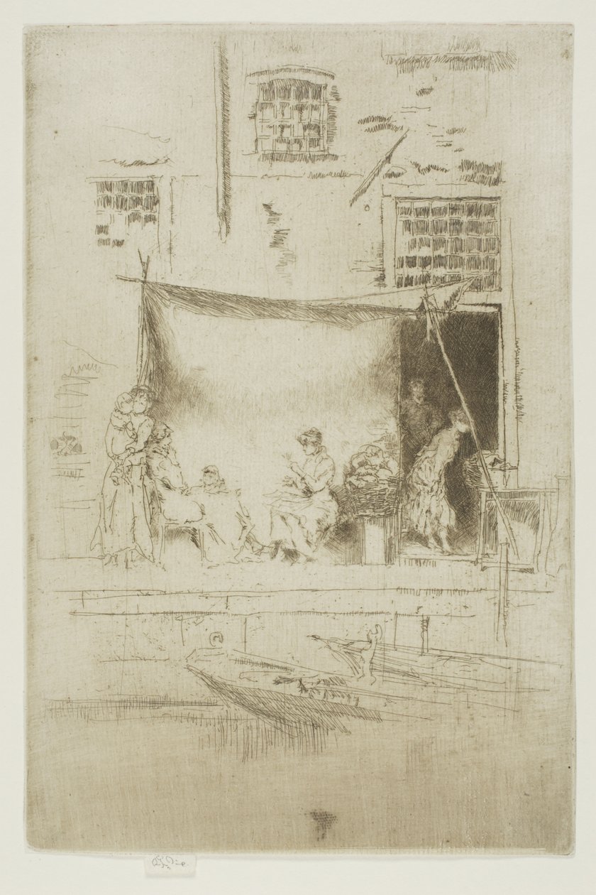 Fruit Stall by James Abbott McNeill Whistler