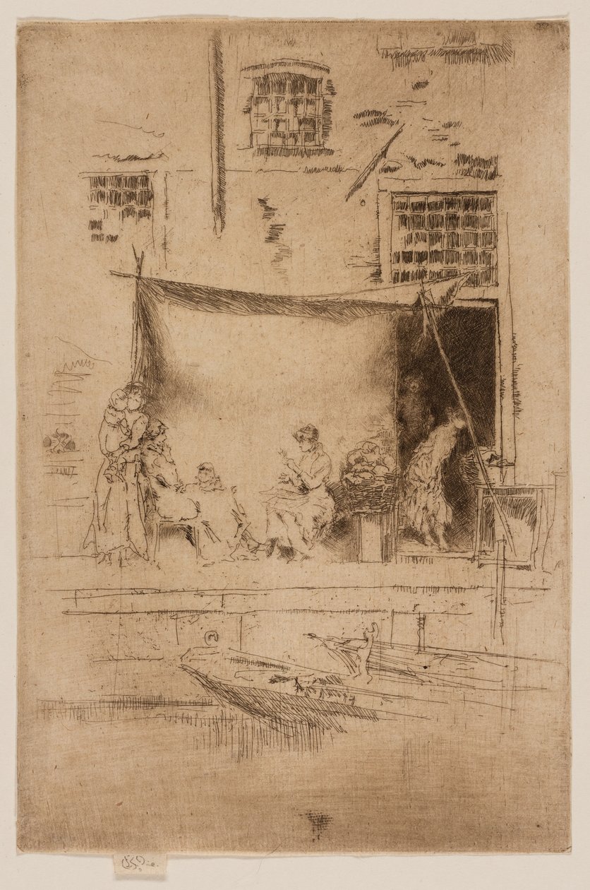 Fruit Stall by James Abbott McNeill Whistler