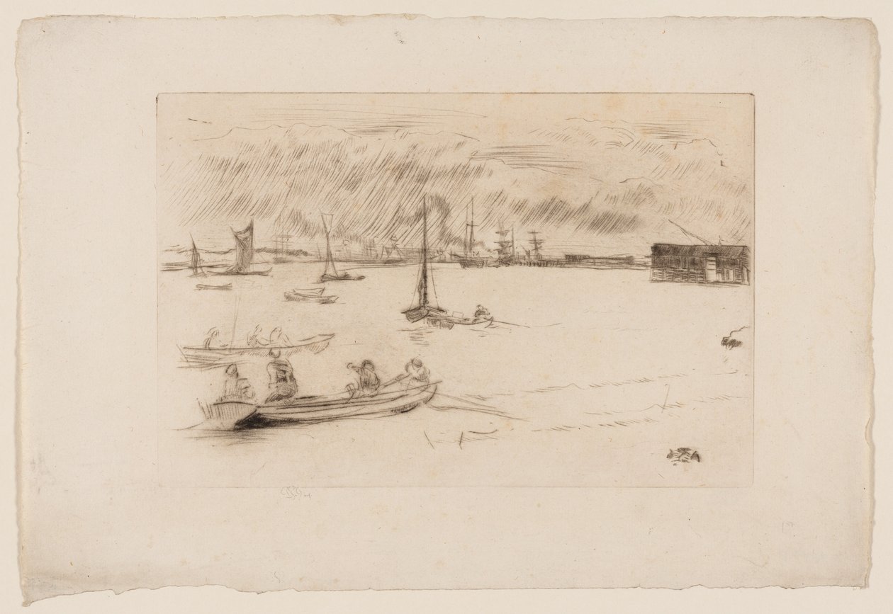 Greenhithe by James Abbott McNeill Whistler