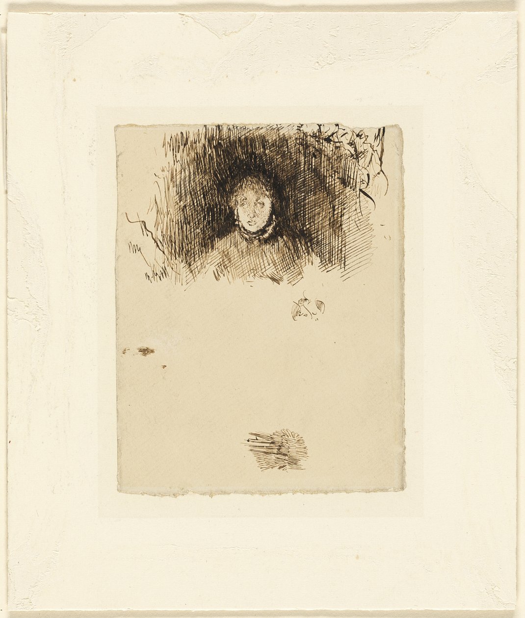 Head of a Girl by James McNeill Whistler