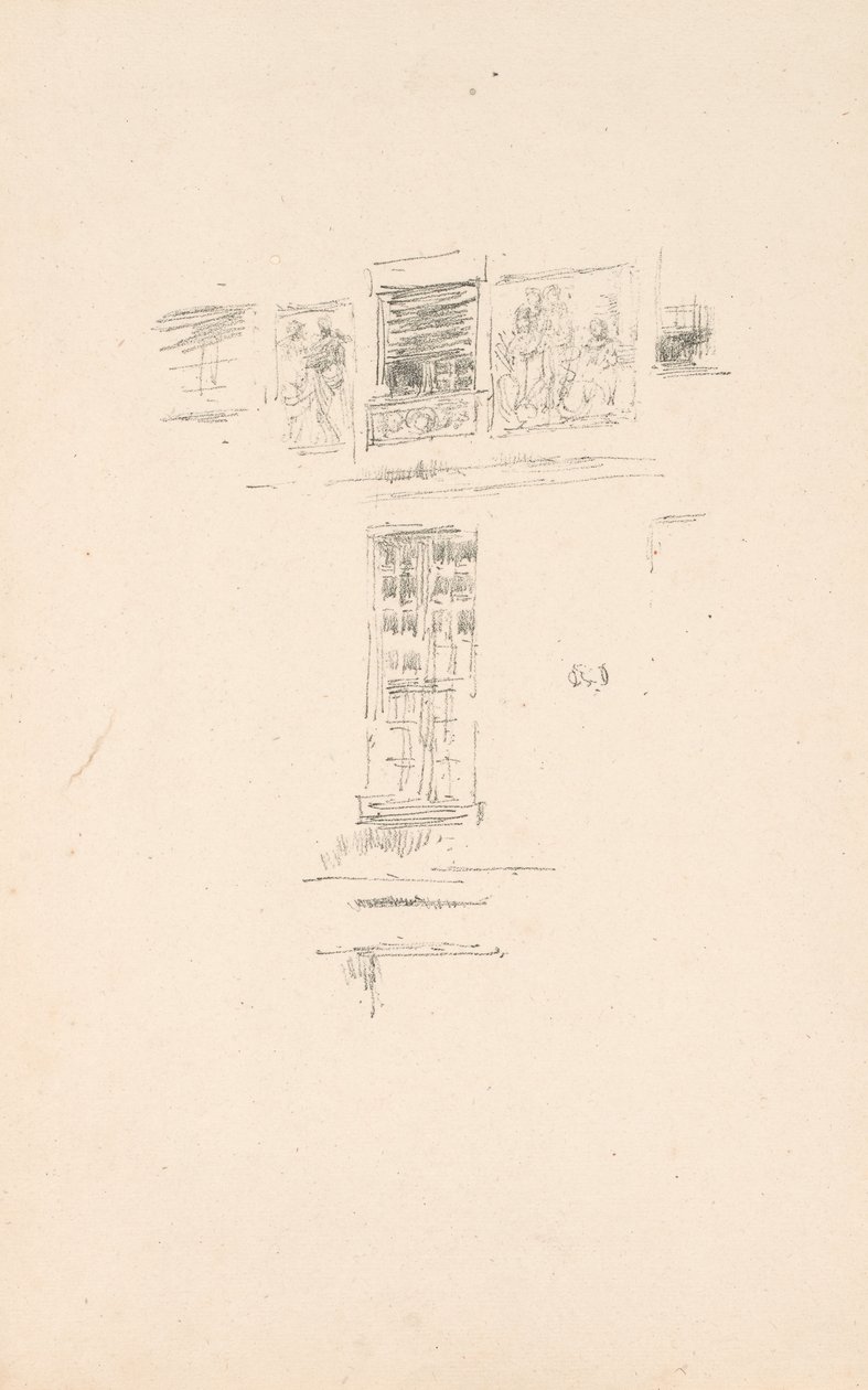 Hôtel Colbert, Windows by James McNeill Whistler