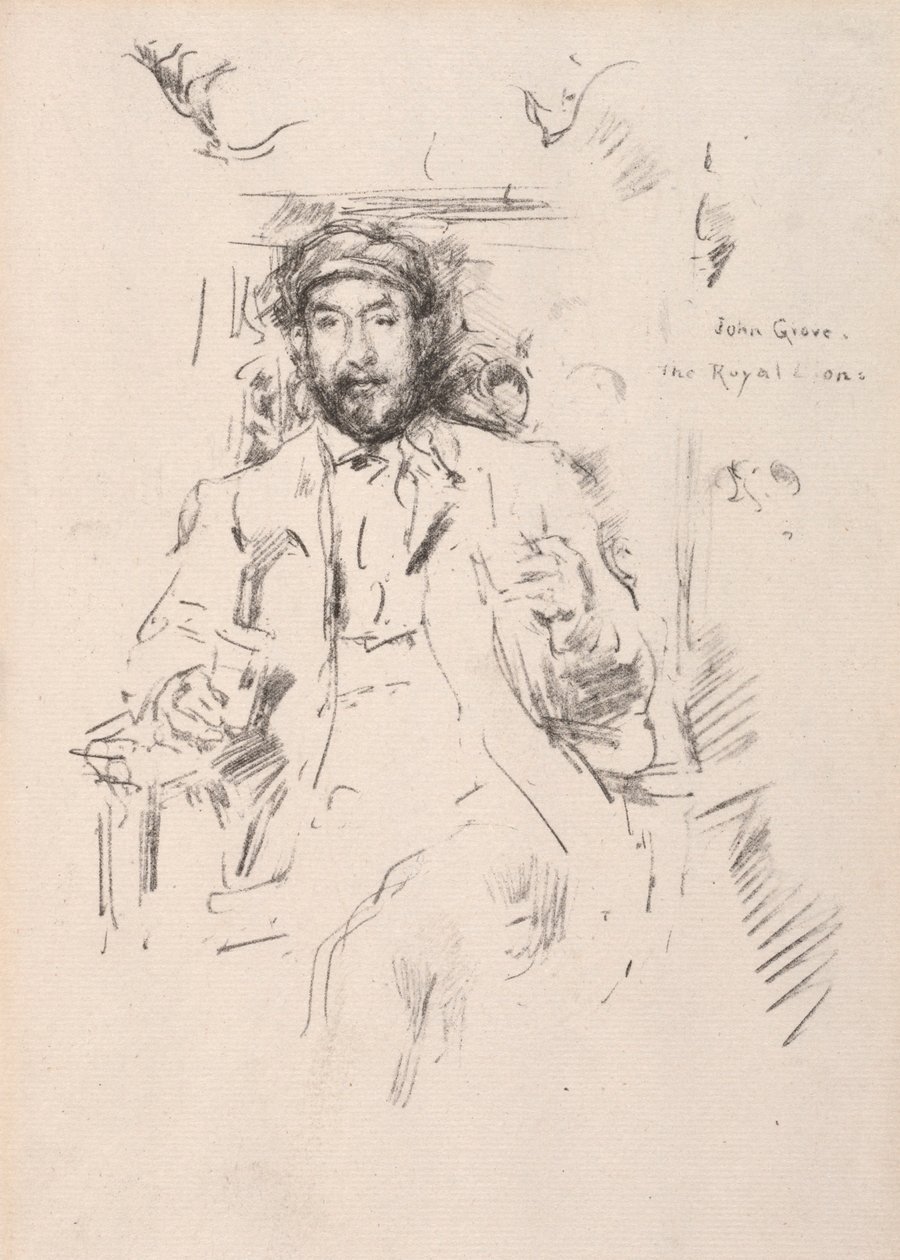 John Grove by James McNeill Whistler