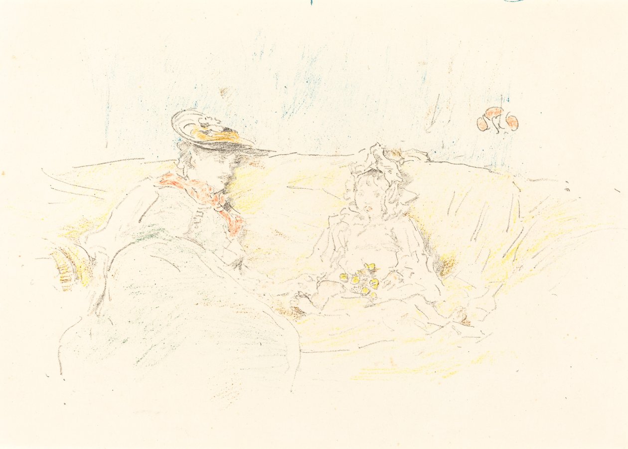 Lady and Child by James Abbott McNeill Whistler