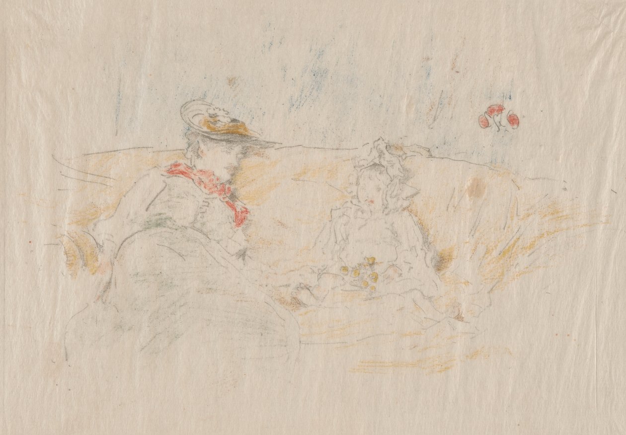 Lady and Child by James Abbott McNeill Whistler