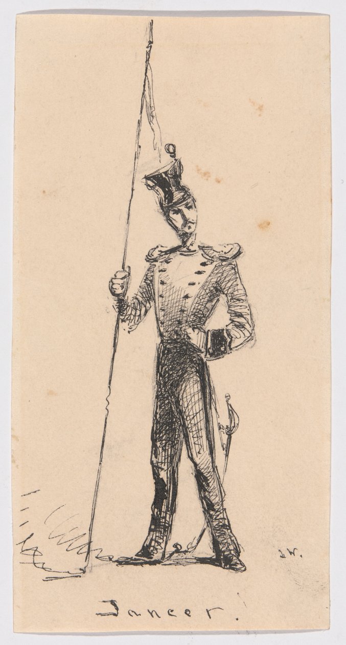 Lancer by James Abbott McNeill Whistler
