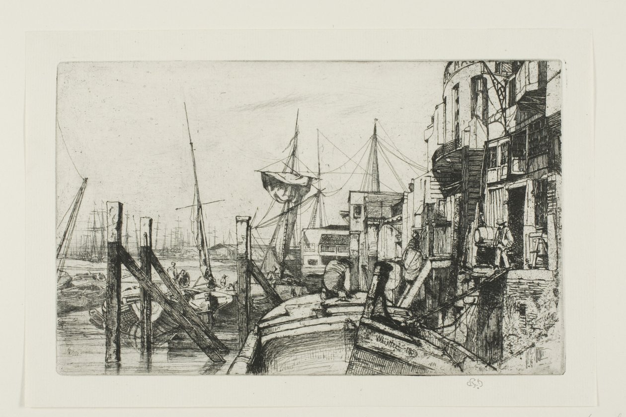 Limehouse by James Abbott McNeill Whistler