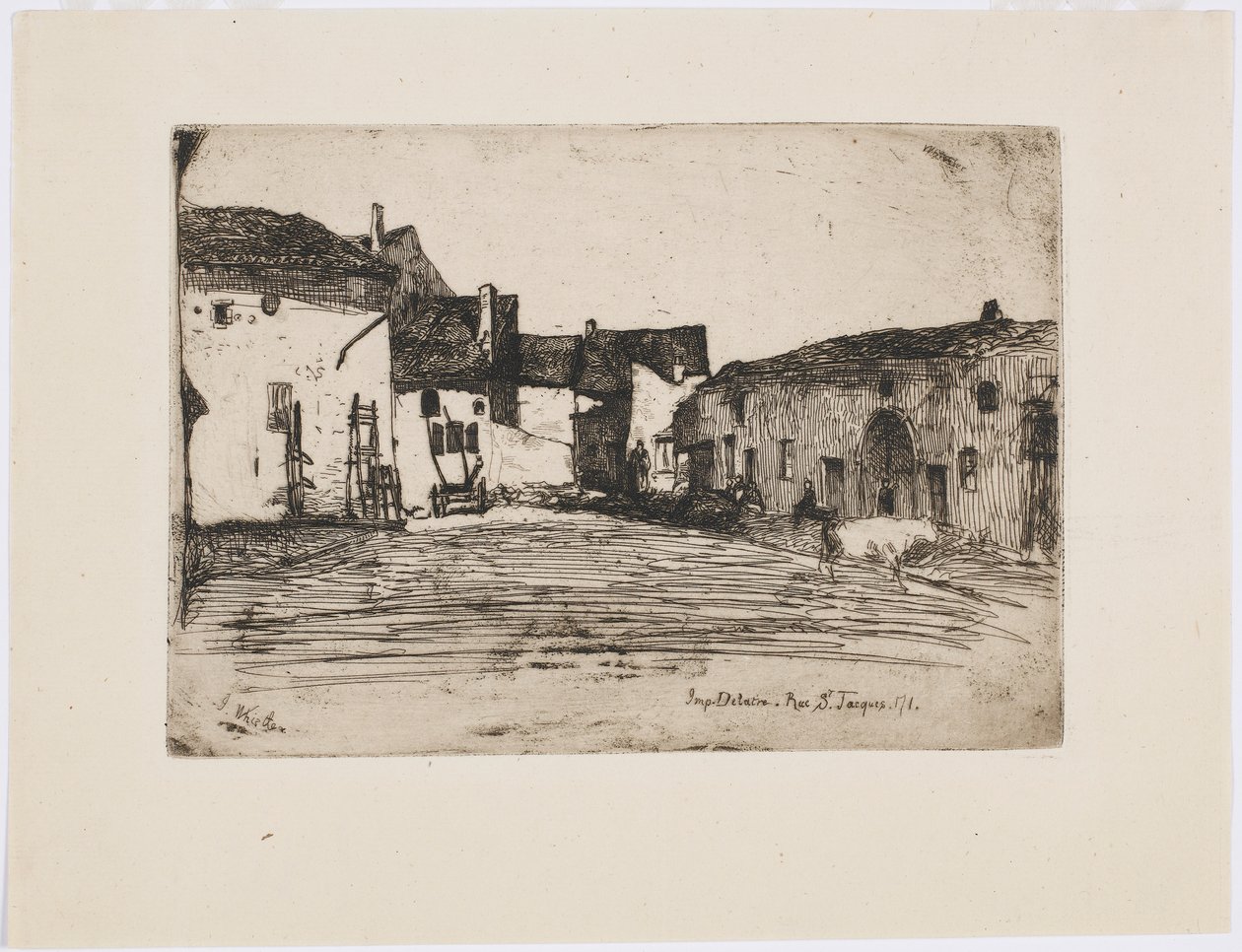 Liverdun by James Abbott McNeill Whistler