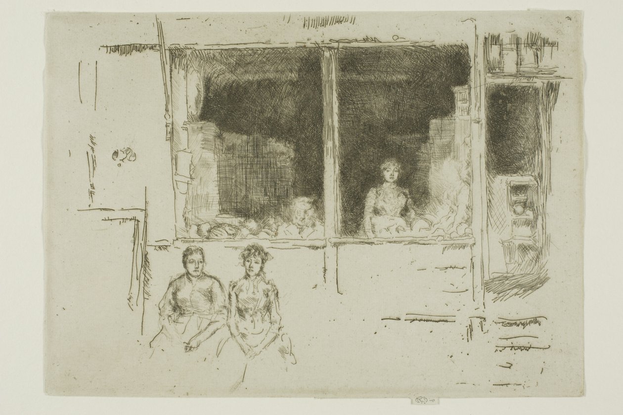 Melon-Shop, Hounsditch by James Abbott McNeill Whistler