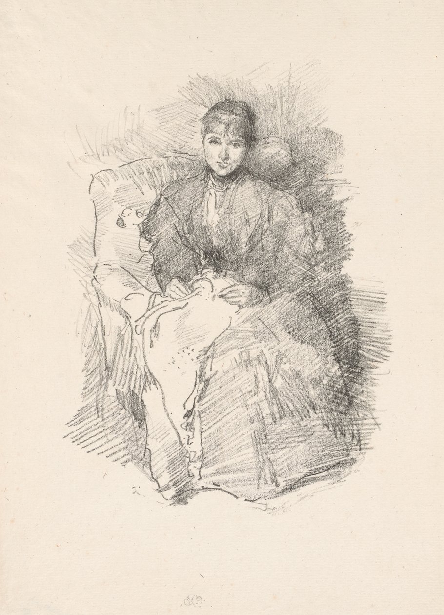 Needlework by James Abbott McNeill Whistler
