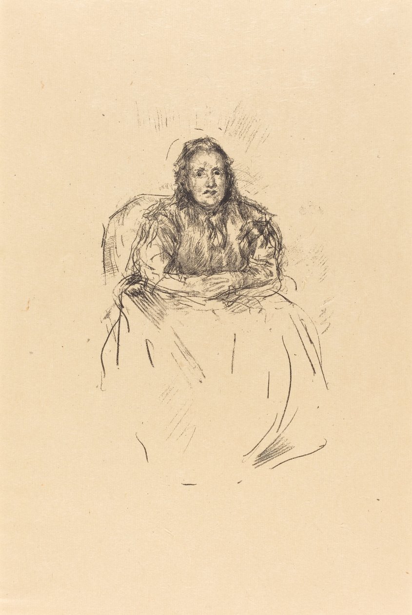 Portrait Study: Mrs. Philip by James Abbott McNeill Whistler