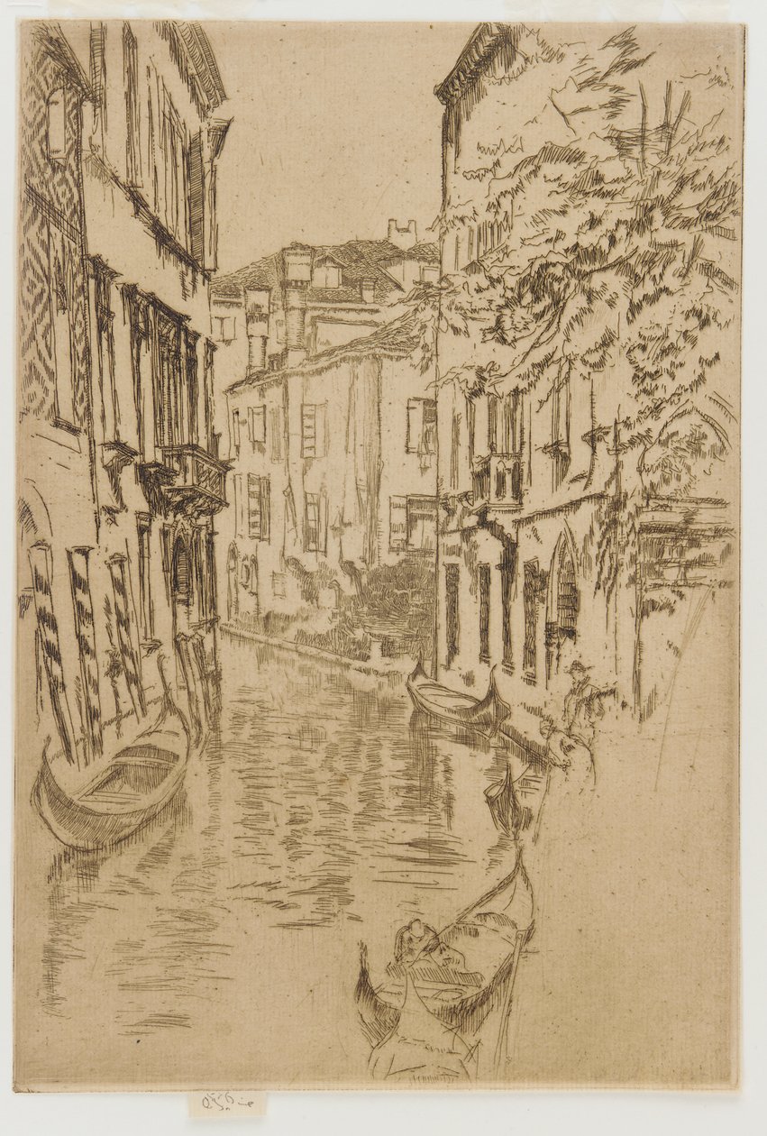 Quiet Canal by James Abbott McNeill Whistler