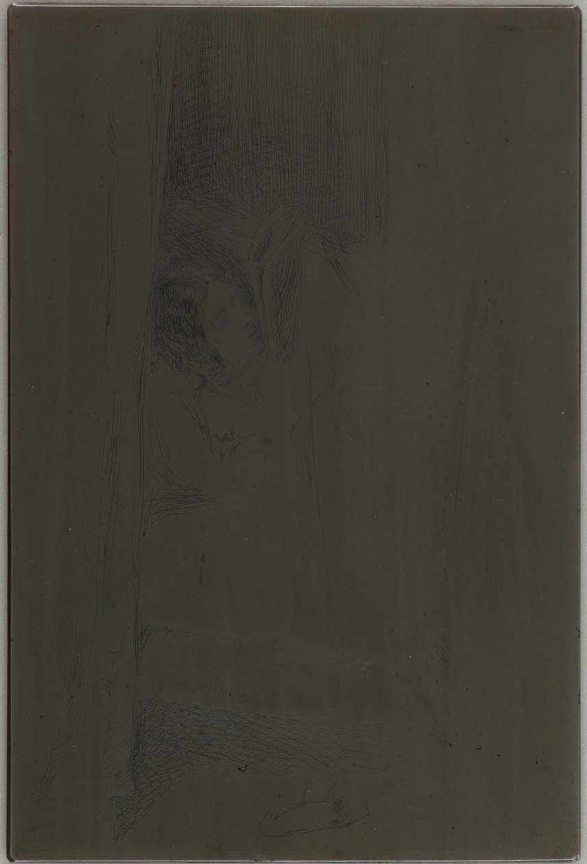 Reading in Bed by James Abbott McNeill Whistler