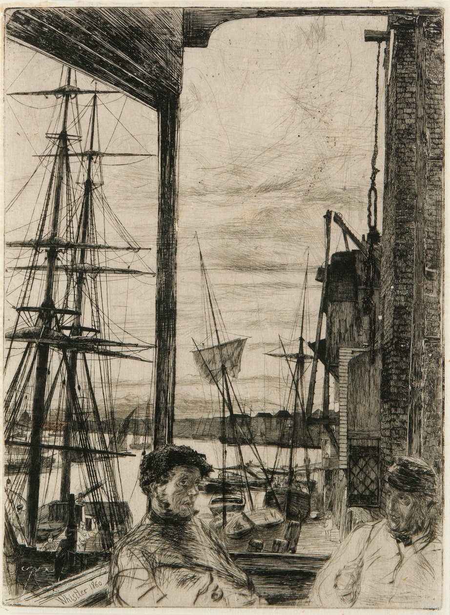 Rotherhithe by James Abbott McNeill Whistler