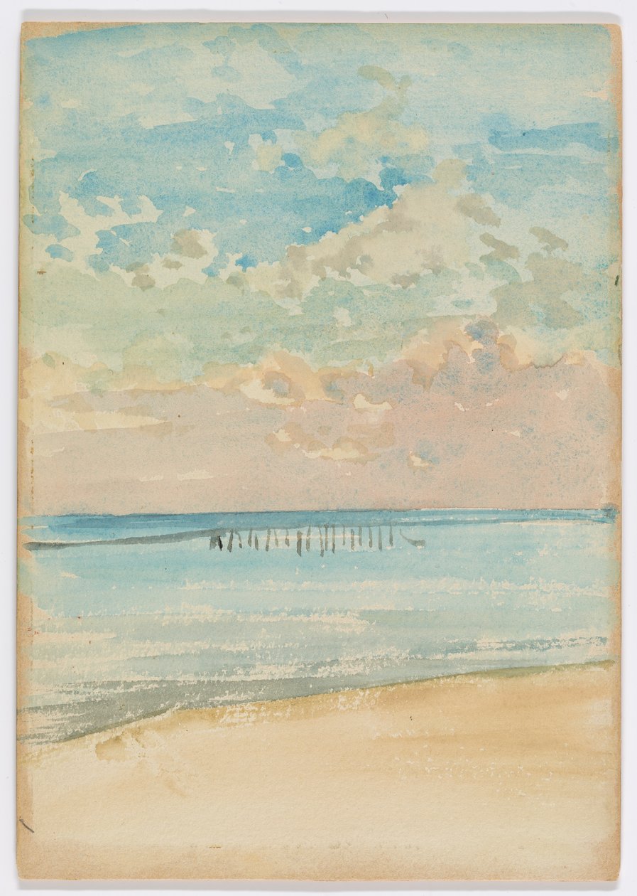 Southend–Sunset by James Abbott McNeill Whistler